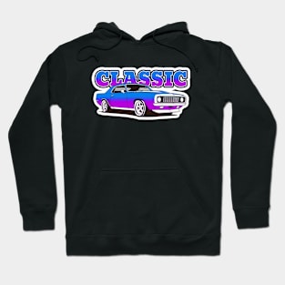 Classic Car- Camaro Illustration Hoodie